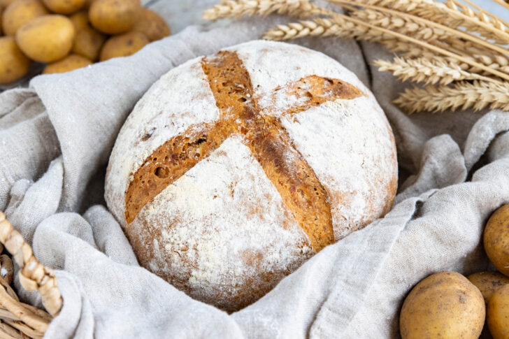 Kartoffelbrot backen