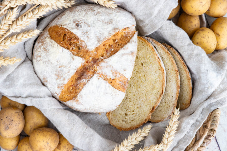 Kartoffelbrot backen