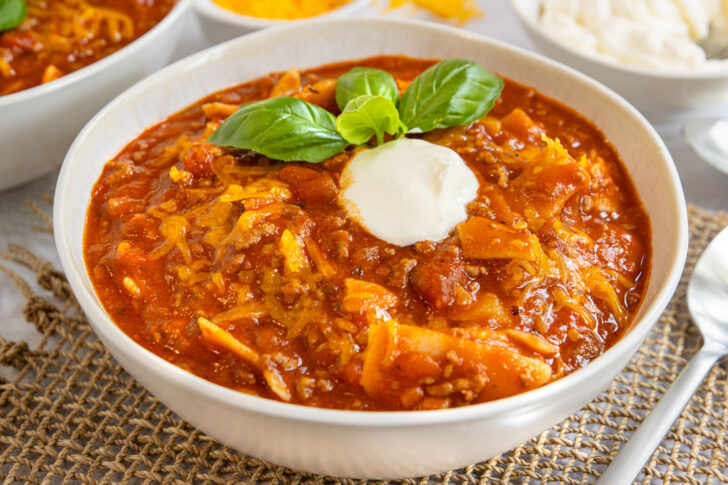 Lasagnesuppe