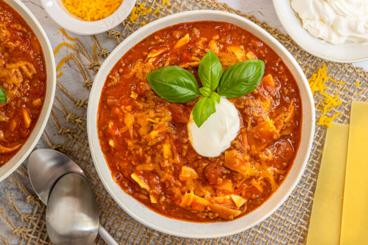 Lasagnesuppe