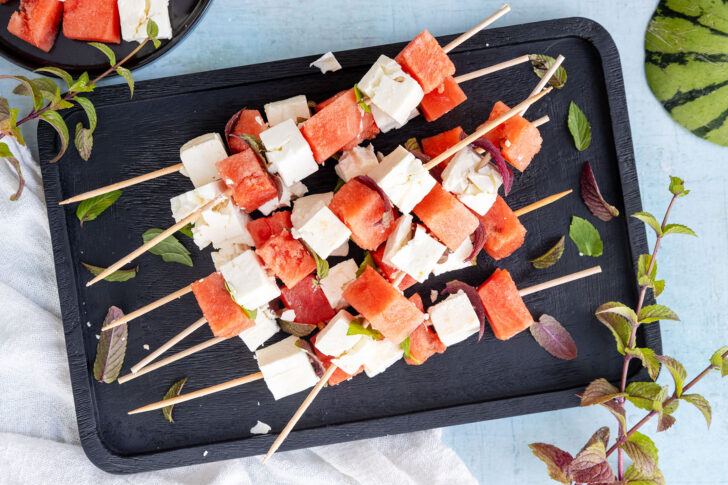 Melonen-Feta-Spieße