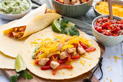 Mexikanische Chicken-Fajita