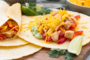 Mexikanische Chicken-Fajita