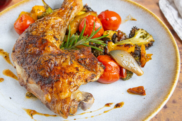 Ofengemüse mit Hähnchen