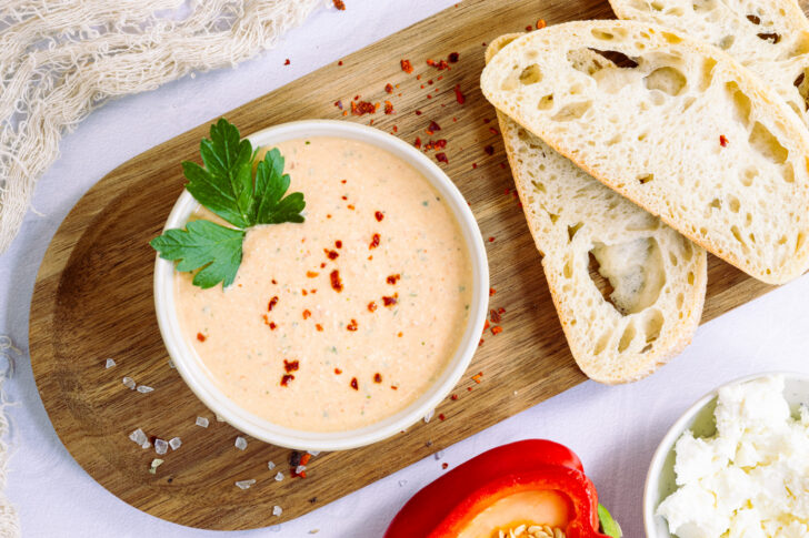 Paprika-Feta-Dip