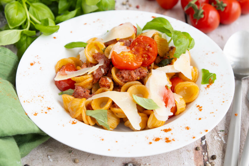 Pasta mit Salsiccia