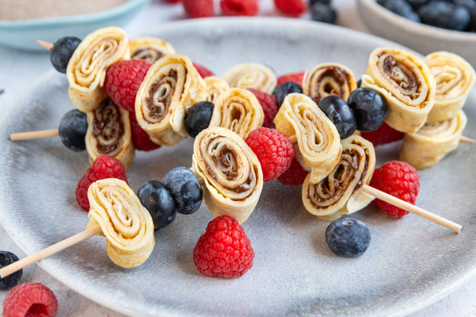 Pfannkuchen-Spieße | Rezept - eat.de
