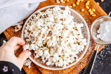 Popcorn aus der Heißluftfritteuse