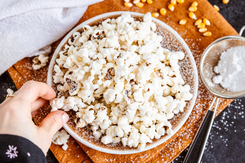 Popcorn aus der Heißluftfritteuse