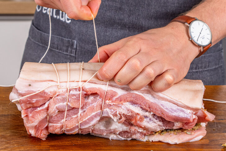 Porchetta binden