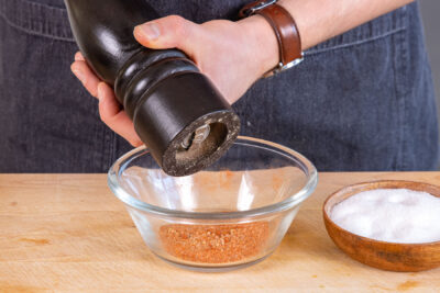 Rub für Pulled Pork herstellen