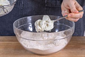Quark dazugeben