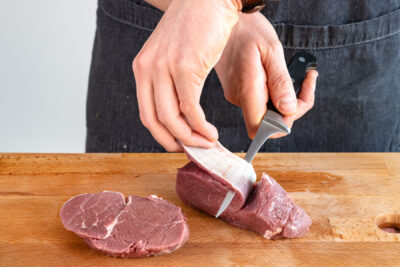 Rinderfilet parieren