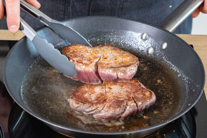 Rinderfilet anbraten
