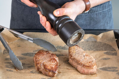 Rinderfilet pfeffern
