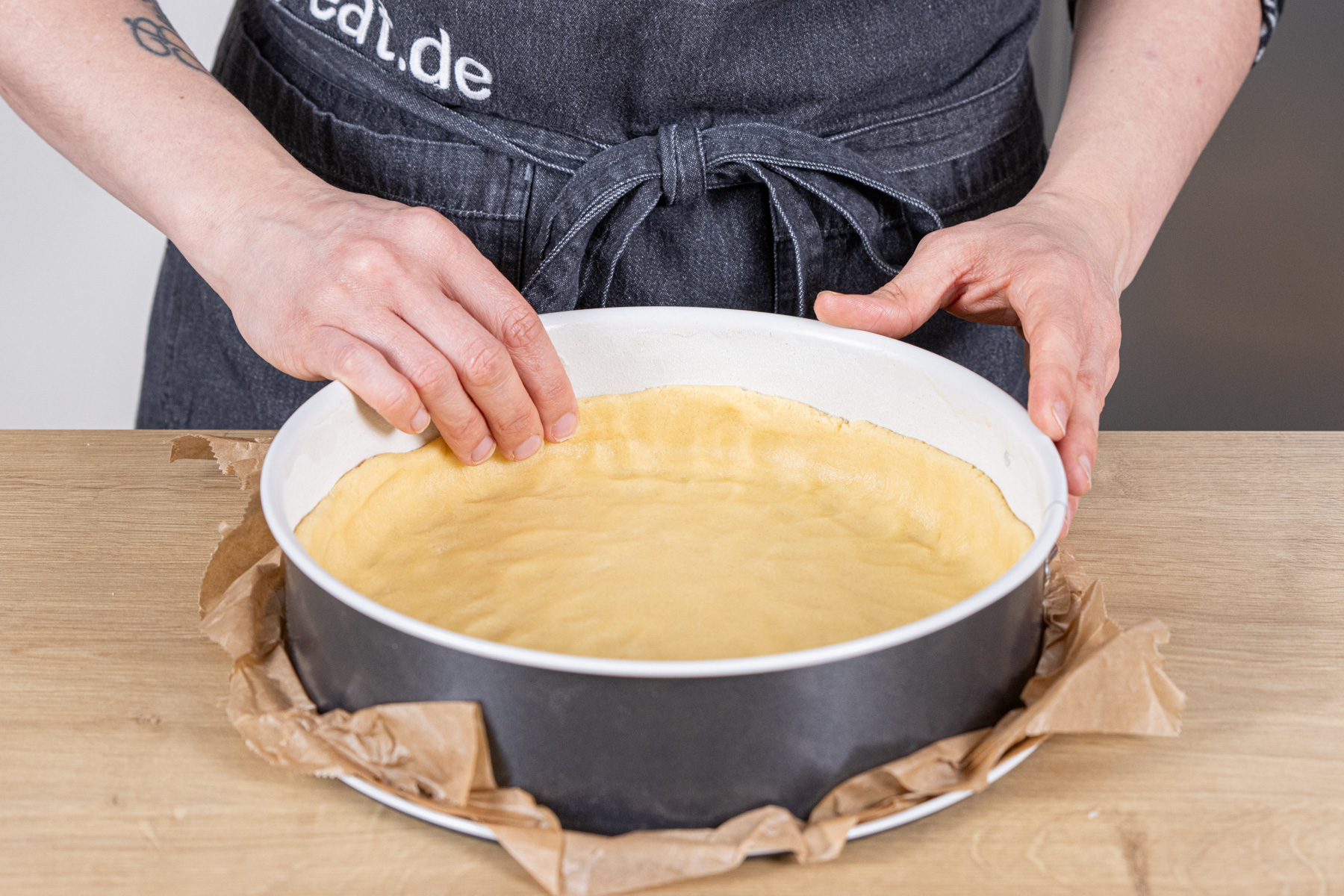 Schnelle Quarktorte mit Boden | Rezept- eat.de