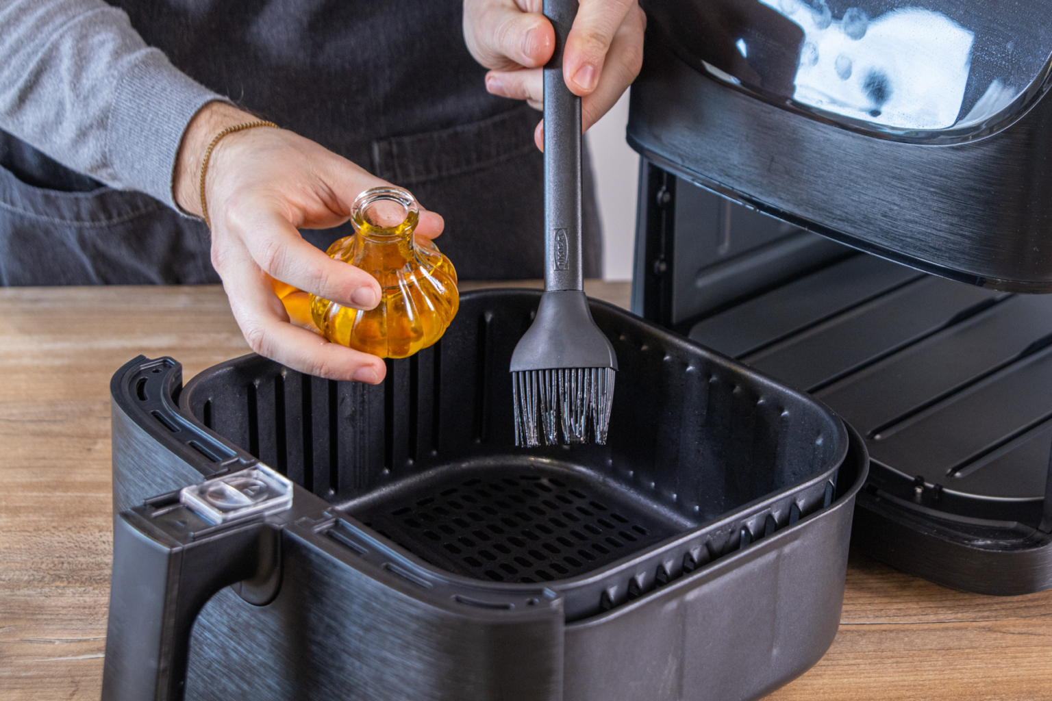 Schnitzel aus der Heißluftfritteuse Rezept eat.de