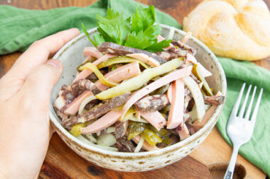 Schwäbischer Wurstsalat