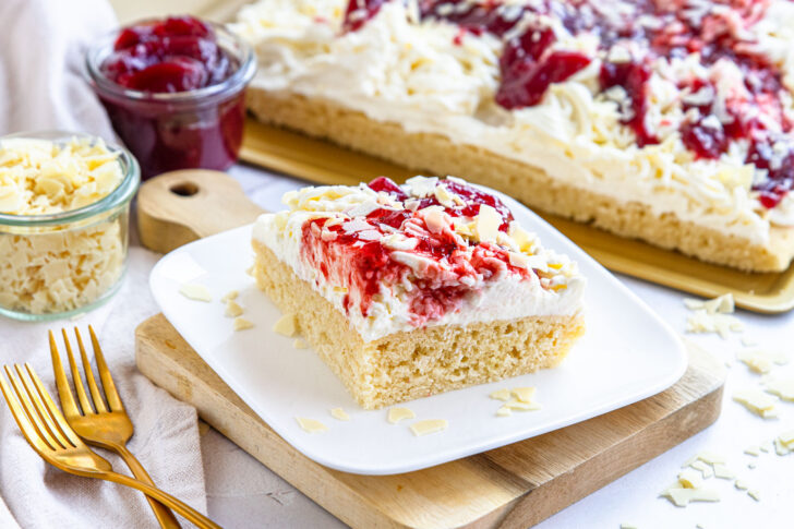 Spaghetti-Kuchen vom Blech