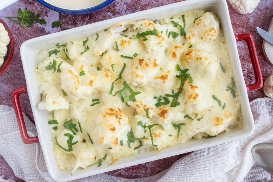 Überbackener Blumenkohl | Rezept