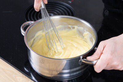 Vanillepudding kochen