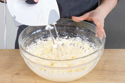 Butter schaumig schlagen