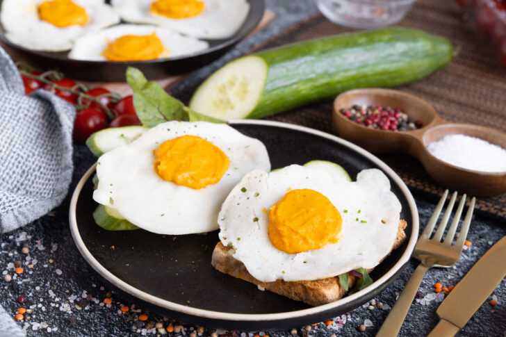 Vegane Spiegeleier