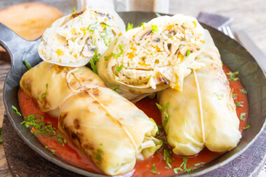 Vegetarische Krautwickel
