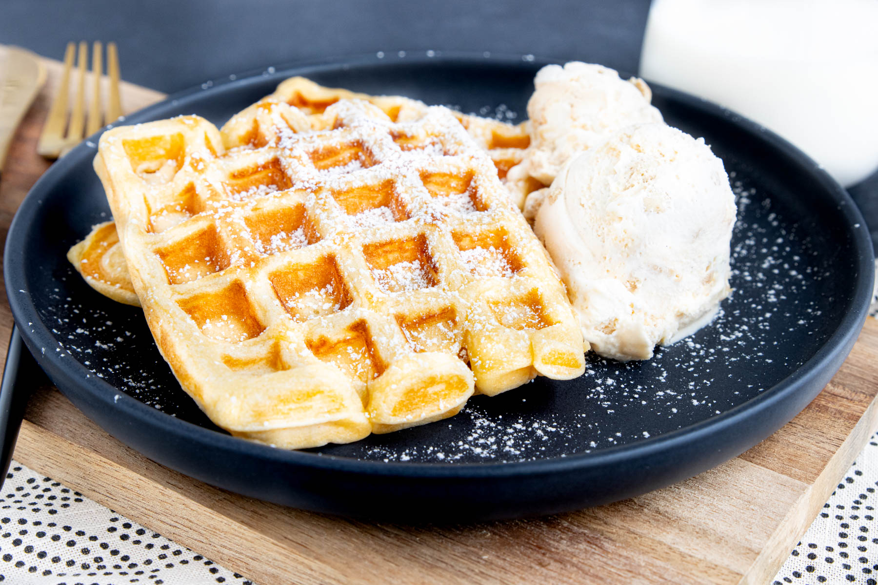 Waffelteig mit Buttermilch | Rezept