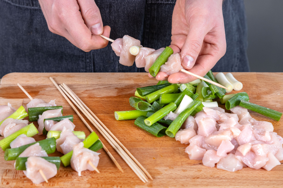 Yakitori: Japanische Hähnchenspieße | Rezept
