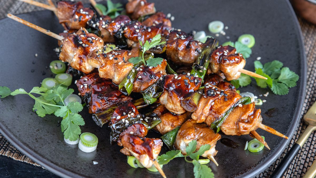 Yakitori: Japanische Hähnchenspieße | Rezept