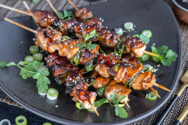 Yakitori: Japanische Hähnchenspieße
