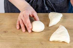 runde Teiglinge formen