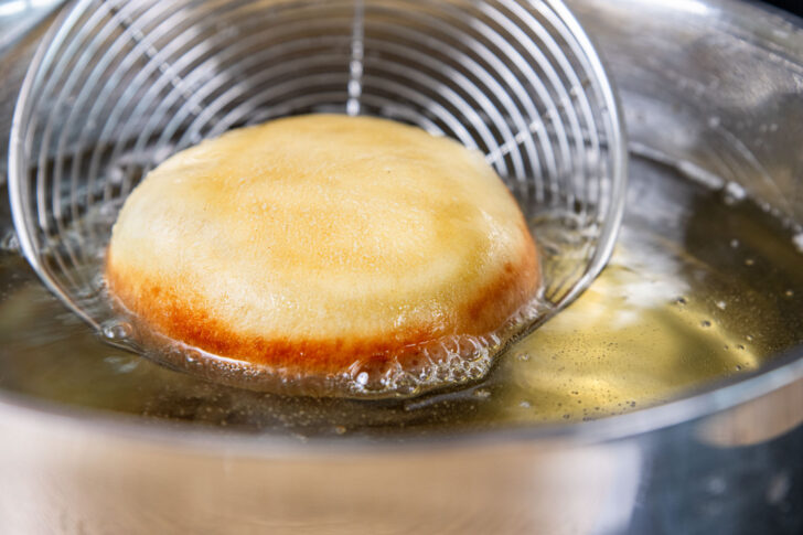 Berliner/ Krapfen frittieren