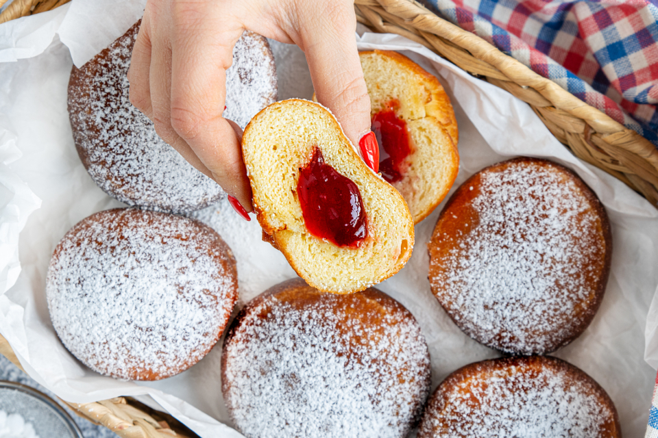 Faschingskrapfen | Berliner selber machen | Rezept - eat.de