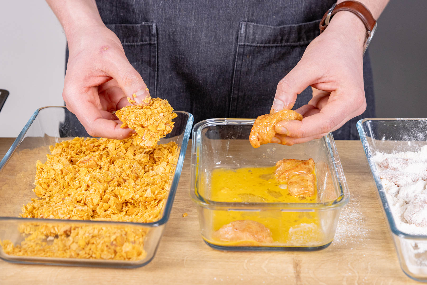 Chicken Nuggets aus dem Backofen