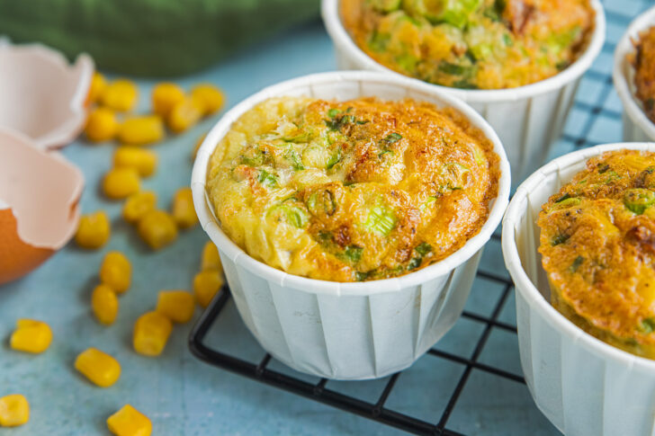 Eiermuffins: schnell und einfach