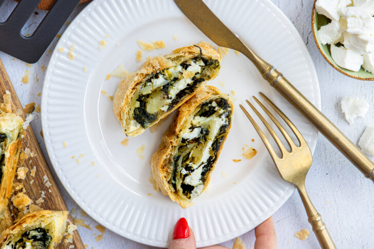 Feta-Spinatstrudel: schnell & einfach