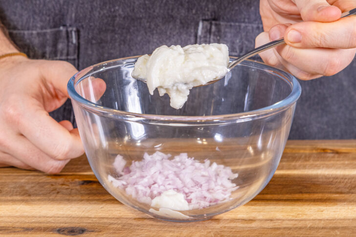 Joghurt dazugeben