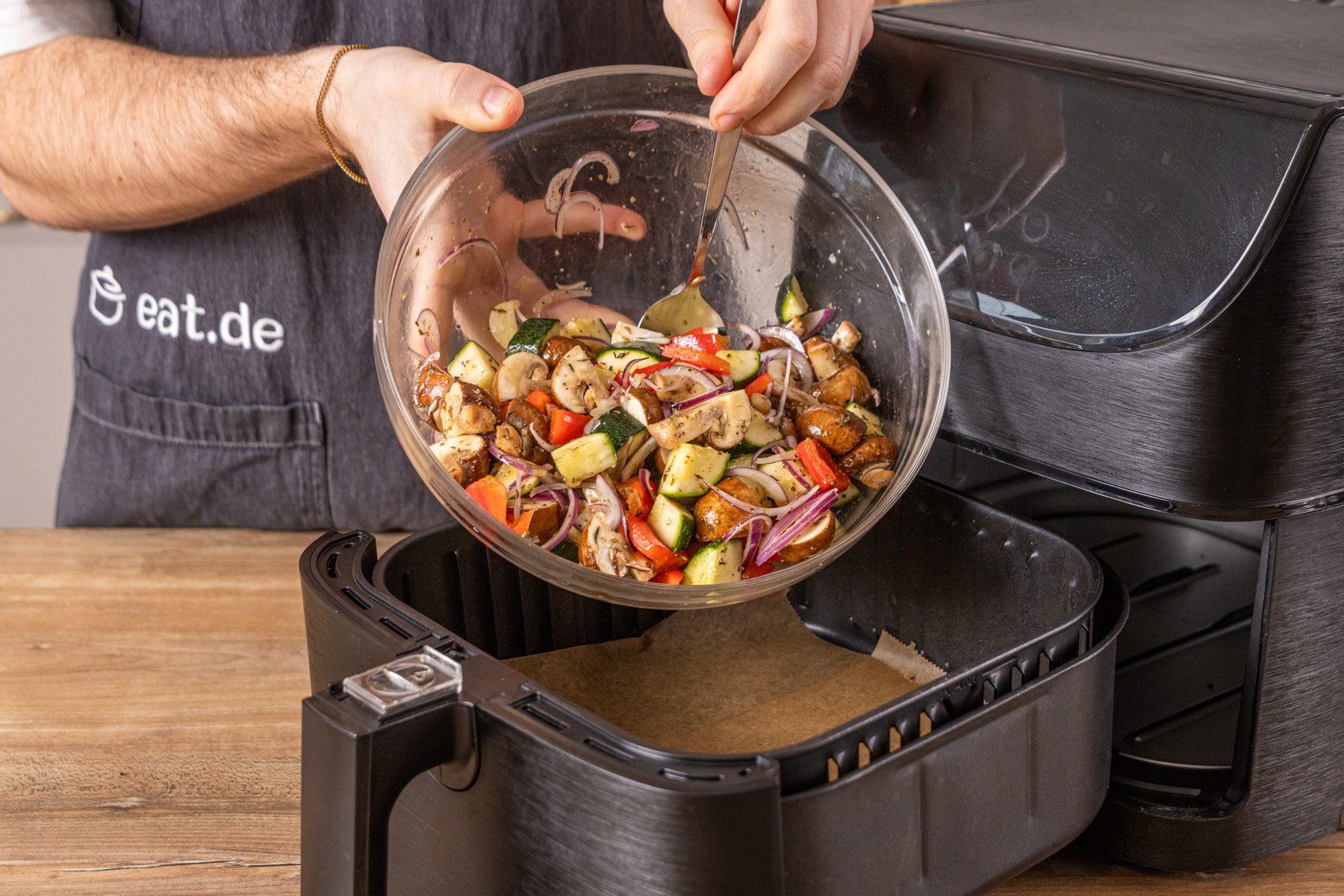Grillgemuse In Der Heiluftfritteuse