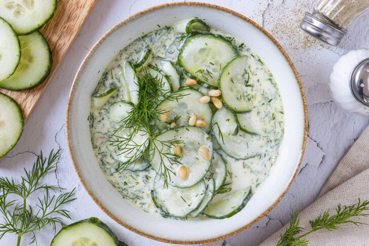 Gurkensalat nach Omas bestem Rezept