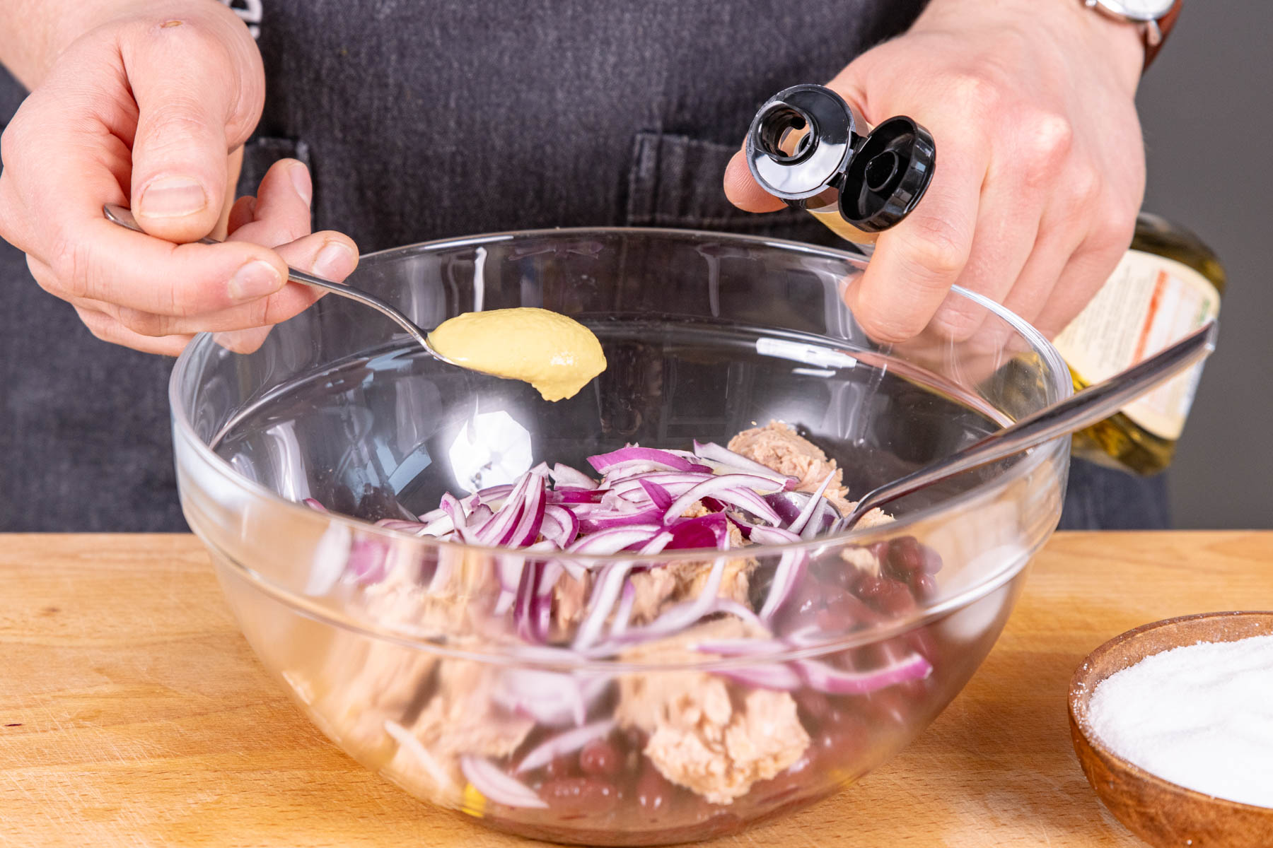Kidneybohnen-Salat mit Thunfisch | Rezept