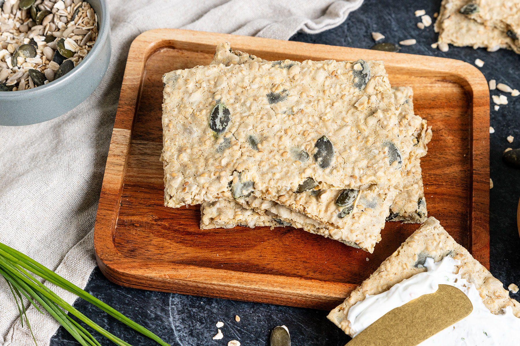 Knäckebrot selber machen | Rezept