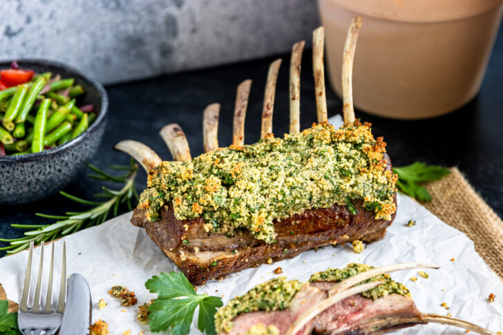 Lammkarree mit Kräuterkruste
