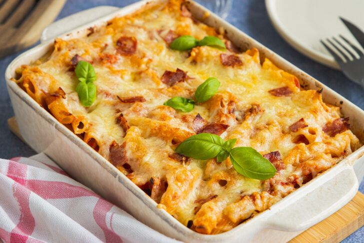 Nudelauflauf Pizzastyle