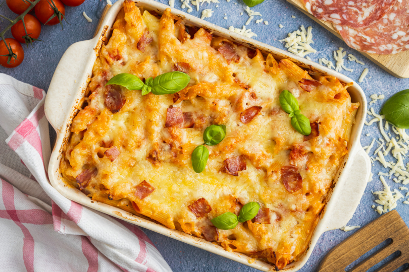 Nudelauflauf Pizzastyle | Rezept - eat.de