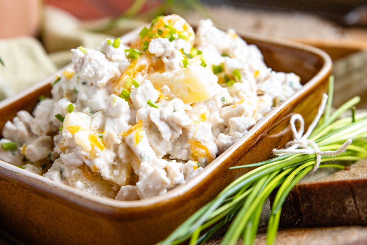 Omas Geflügelsalat wie früher | Rezept