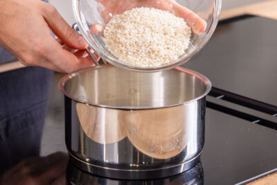 Milchreis kochen