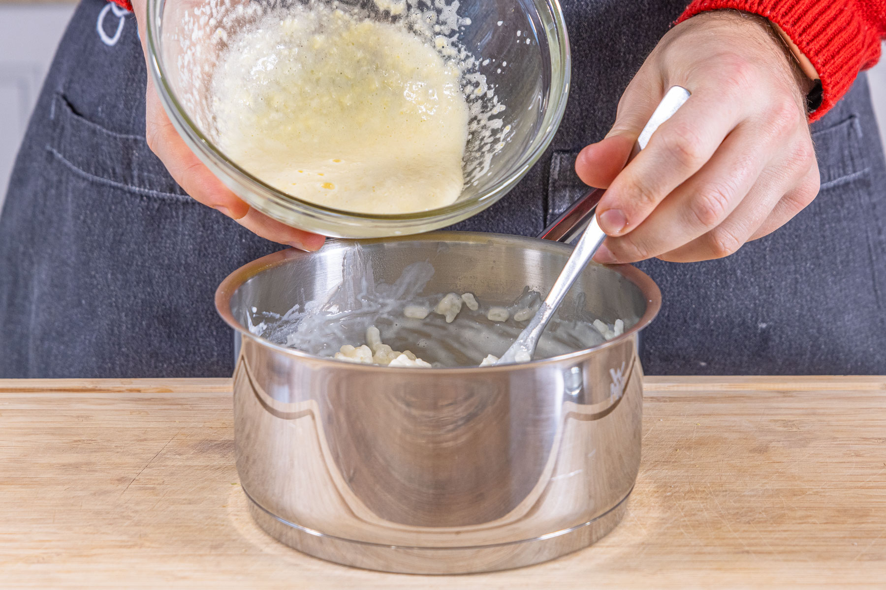 Reisauflauf mit Äpfeln | Rezept