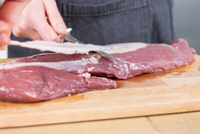 Rinderfilet parieren